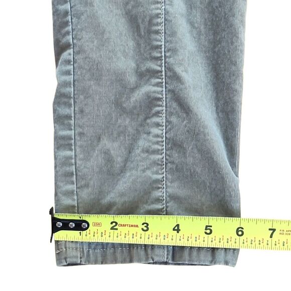 Ann Taylor Curvy Skinny Stretch Corduroy Pants Jeans Size 8 Tan Long 31" inseam - Picture 12 of 16
